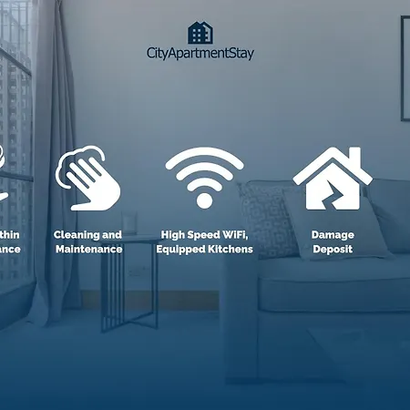 Daire Eiffel Tower - 2br With Balcony - Cityapartmentstay Paris